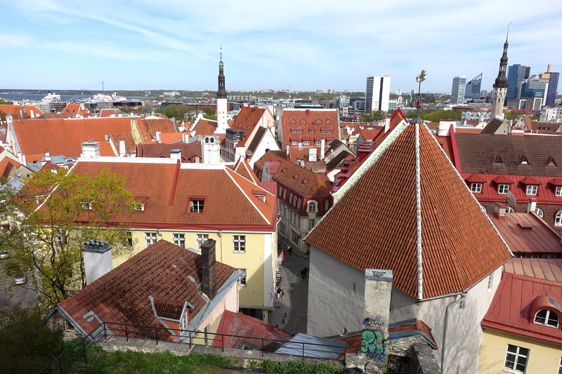 Seniorenreise2022-06 Blick über Tallinn